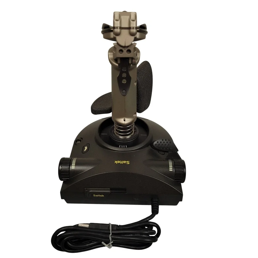 Logitech Force 3D Pro + Saitek Cyborg Gold Joystick Bundle For Parts Or Repair